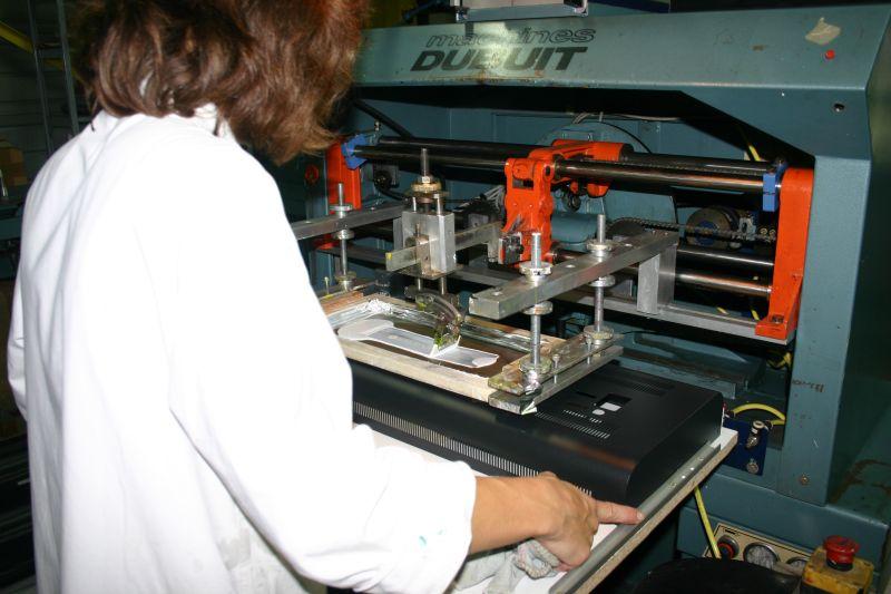 sérigraphie industrielle sur métal